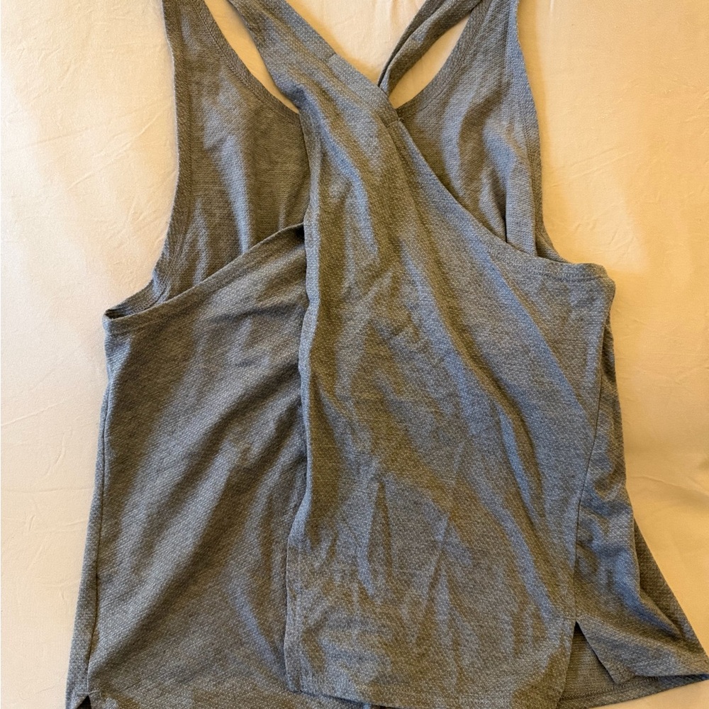 Nike Gray Racerback athletic tank